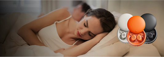 Bluetooth 5.3 Sleep Earbuds, Noise Blocking Sleep Headphones, Small Earplugs for Side Sleepers, 80H Playtime